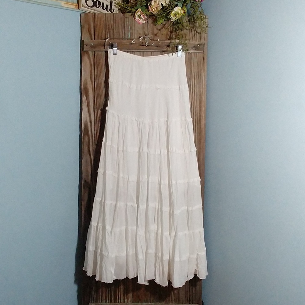 Cato Boho Prairie Skirt Size Small